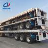 Buy cheap 30 Years of Exporting 3 Axle 4 Axle Flat Bed Truck Semi Trailer from ISO9001 Certified from wholesalers