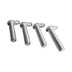Hardened Steel 35mm Excavator Bucket Pins Wear Resistance Custom