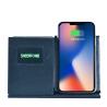 Buy cheap Desk Organizer PU Leather Pen Holder With Qi Wireless Charger from wholesalers