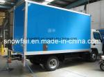 Fiberglass Honeycomb Dry Truck Box / Dry Freight Truck Body Lightweight CKD