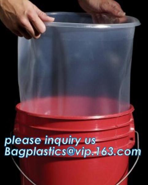 Buy cheap Bucket Liner Disposable Pail Liner, Drum Inserts & Liners, Plastic Protective Liner for Drums, Rigid Drum Liners | Rigid from wholesalers