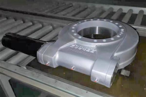 Buy cheap Hourglass Worm Gear Solar Panels Bearing Small Slew Drive from wholesalers