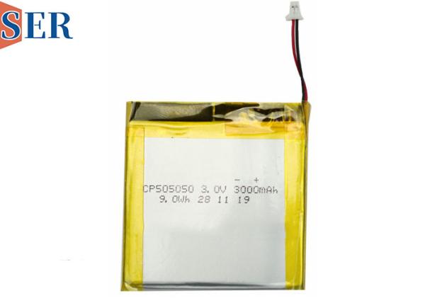 Buy cheap CP505050 Ultra Thin Battery 3.0V Flexible LiMNO2 Soft Package Battery For IoT from wholesalers
