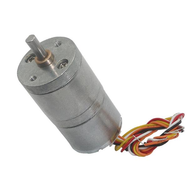 Buy cheap 25mm BLDC Brushless DC Gear Motor 24V 2000RPM CCW CW Brake PMW Speed Control from wholesalers