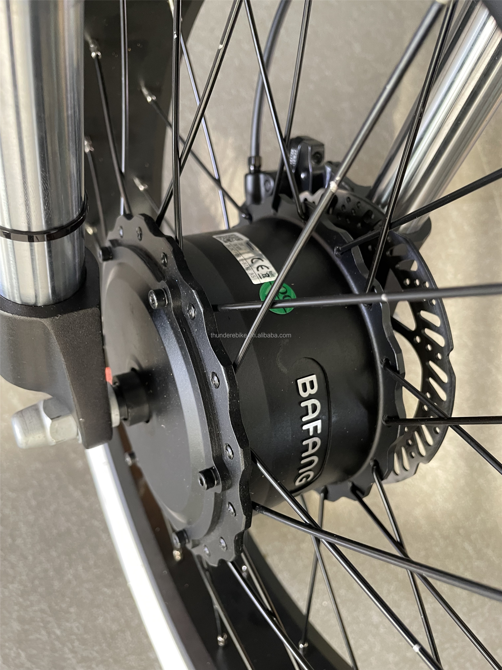20 Inch Dual Motor Electric Bicycle 7 Speed Full Color Display Fat Tyre Electric Bike