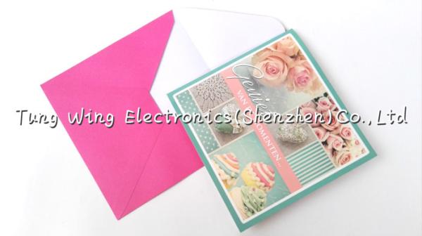 Buy cheap Christmas Square Shaped Musical Greeting Card with sound module from wholesalers