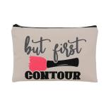 Detachable Handle Nylon Bulk Canvas Cosmetic Bags Toiletry Storage Personalized