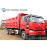 Buy cheap FAW Jiefang 6x4 Dump Garbage Trucks 3 Axles 30 ton 40 ton capacity from wholesalers