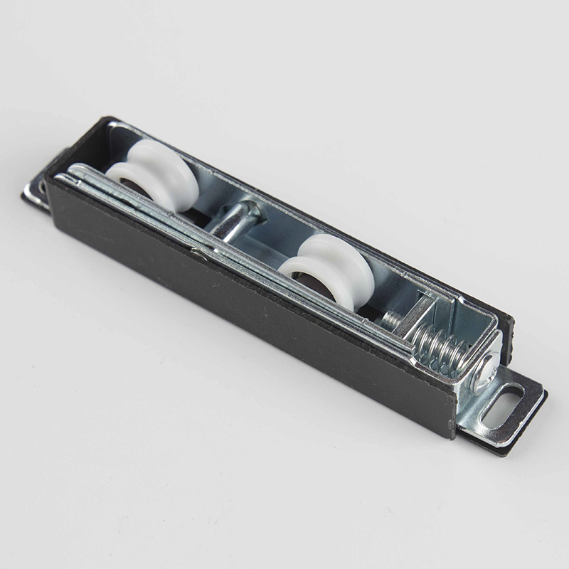 Sliding Door Plastic Hanging Roller with Double Wheels and Stainless Steel Material