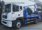 Dongfeng 6 Ton - 8 Ton Garbage Collection Truck Swing Arm With Left Hand Drive
