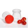 Buy cheap OEM Glass Pudding Jars Spice Jars Cork Lids 50ml 100ml 150ml from wholesalers