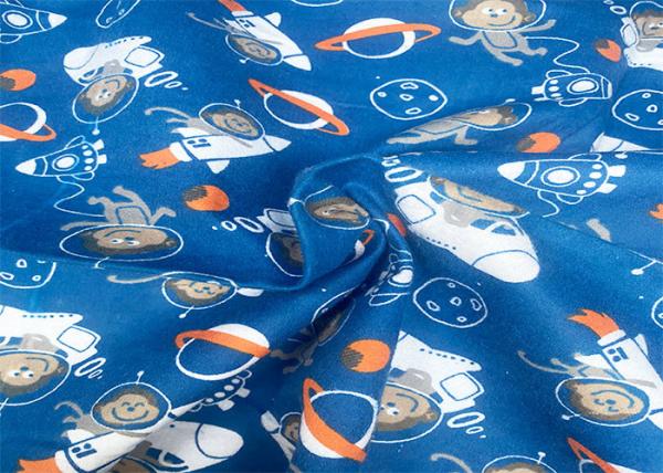 Buy cheap Cartoon Printed Cotton Flannel Cloth 160gsm For Baby Blanket And Bedding Sets from wholesalers