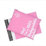 Waterproof PLA Compostable Shipping Bags , Nontoxic Self Adhesive Mail Bags