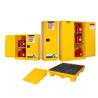 Buy cheap ABC Steel Flammable Safety Storage Cabinet FM Recessed For Chemical from wholesalers