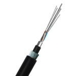 24 Strand Non Metallic Fiber Optic Cable Self Supporting Aerial OHSAS 18001