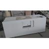 Buy cheap Decorative White Quartz Kitchen Countertops , Solid Surface Kitchen Countertops from wholesalers