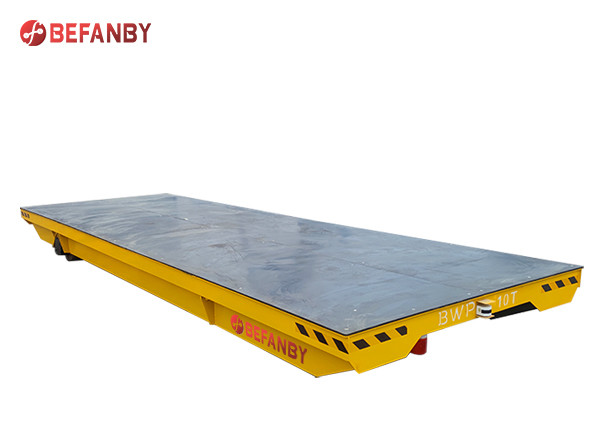Motorized Cheap Platform Flat Transfer Cars Trolley