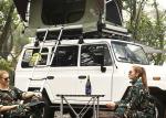 Waterproof Splashing Car Roof Tent That Goes On Top Of Car 223*139*25CM Size