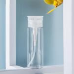 PETG PTE PP Glass Makeup Remover Bottle With Dual Buckle Leak Proof Cap
