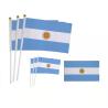 Buy cheap Custom Logo Small Hand Flags LGBT Flag Portable 14x21cm/20x30cm/30x45cm from wholesalers