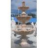 Buy cheap Garden stone fountain with pool, outdoor green marble fountain , decorative fountain from wholesalers