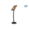 Buy cheap A4 Graphic Size Poster Display Stands Adjustable Black Powder Coated from wholesalers