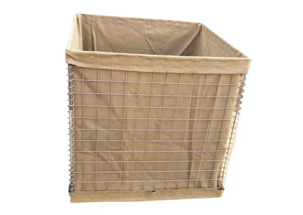 Buy cheap Standard Military Site Mil 2 5 8Hesco Barrier For Military Sand Wall Hdp Galvanized from wholesalers