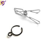 U Shaped Stainless Steel Torsion Coil Spring Clip for Clothes Pin