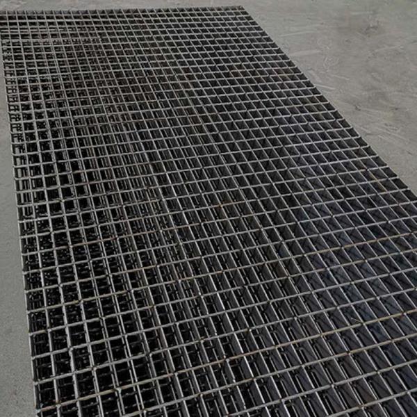 Buy cheap Plank Serrated Carbon Steel Bar Grating 32x5mm Black Paint Surface Treatment from wholesalers
