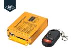 Car Audio ABS Electric Motorcycle Parts , Motorcycle Alarm System MP3 FM Radio