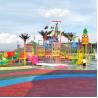 Buy cheap Fiberglass Commercial Water Park Playgrounds Customized 12m Height from wholesalers