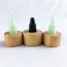 Buy cheap 24/410 28/410 Disc Top Caps with Bamboo Collar for Lotion and Cosmetics from wholesalers