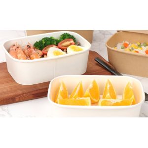 Buy cheap Square Kraft Paper Soup Bowl Recycled Matt Laminated Customized from wholesalers