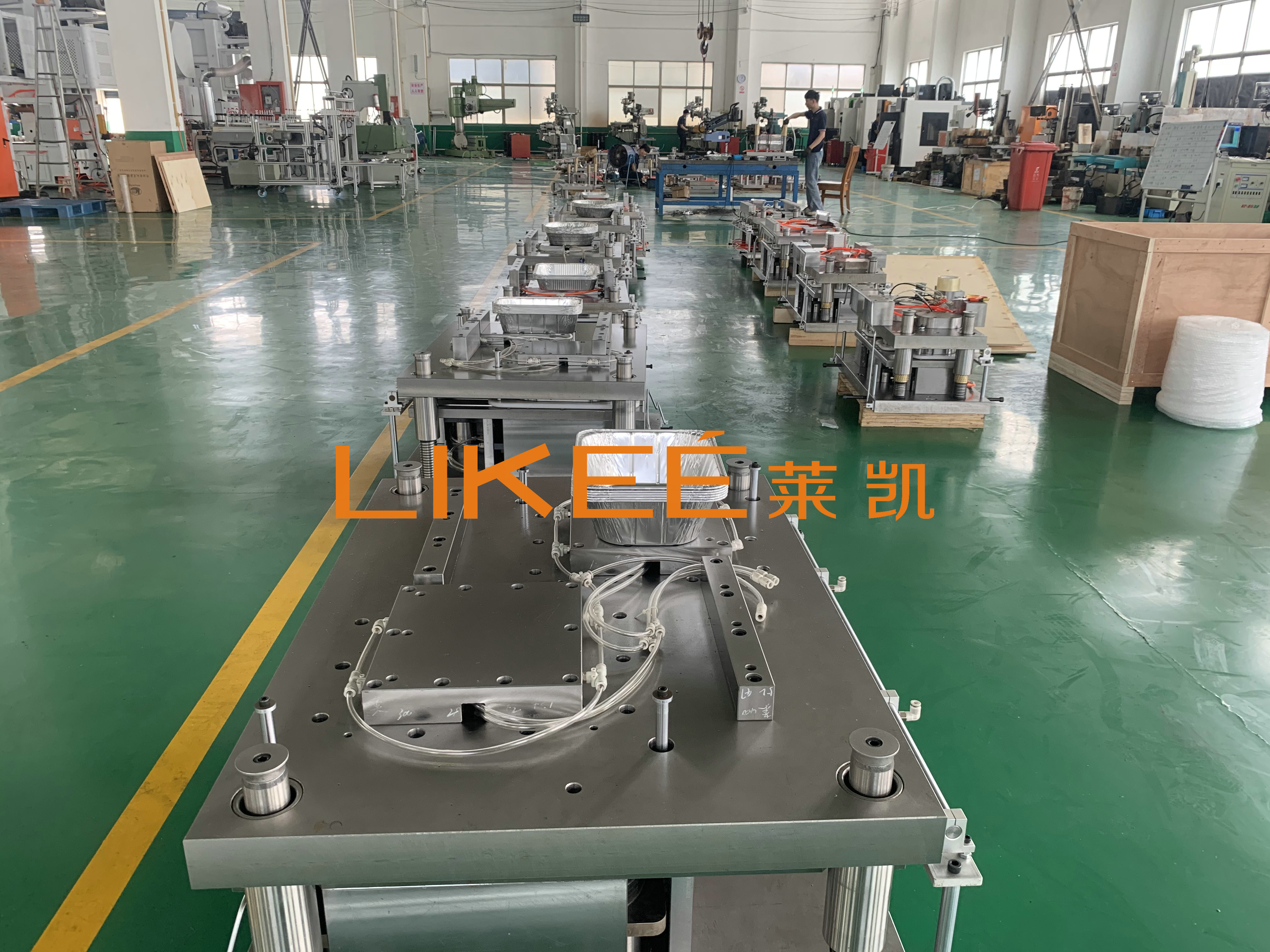 Multiple Cavity H22 Aluminium Foil Container Die SKD 11 Steel