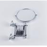 Buy cheap Brass Chrome Wall Mounted Makeup Mirror Dressing Elliptic Reflective Panel from wholesalers
