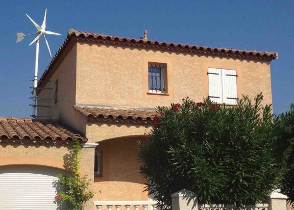 Buy cheap Off Grid 48v Household Wind Turbine , 1KW House Windmills For Electricity from wholesalers