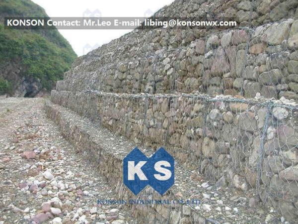 Buy cheap Strong Welded Gabion Retaining Wall Stone Gabion Box For Roadway Protection from wholesalers