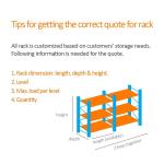 Manual Operation Clothing Storage Rack with Corrosion Protection Depth 1500