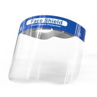Buy cheap Plastic Visors Protective Face Shield Full Clear Disposable Protection product