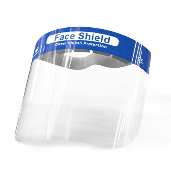 Buy cheap Plastic Visors Protective Face Shield Full Clear Disposable Protection from wholesalers