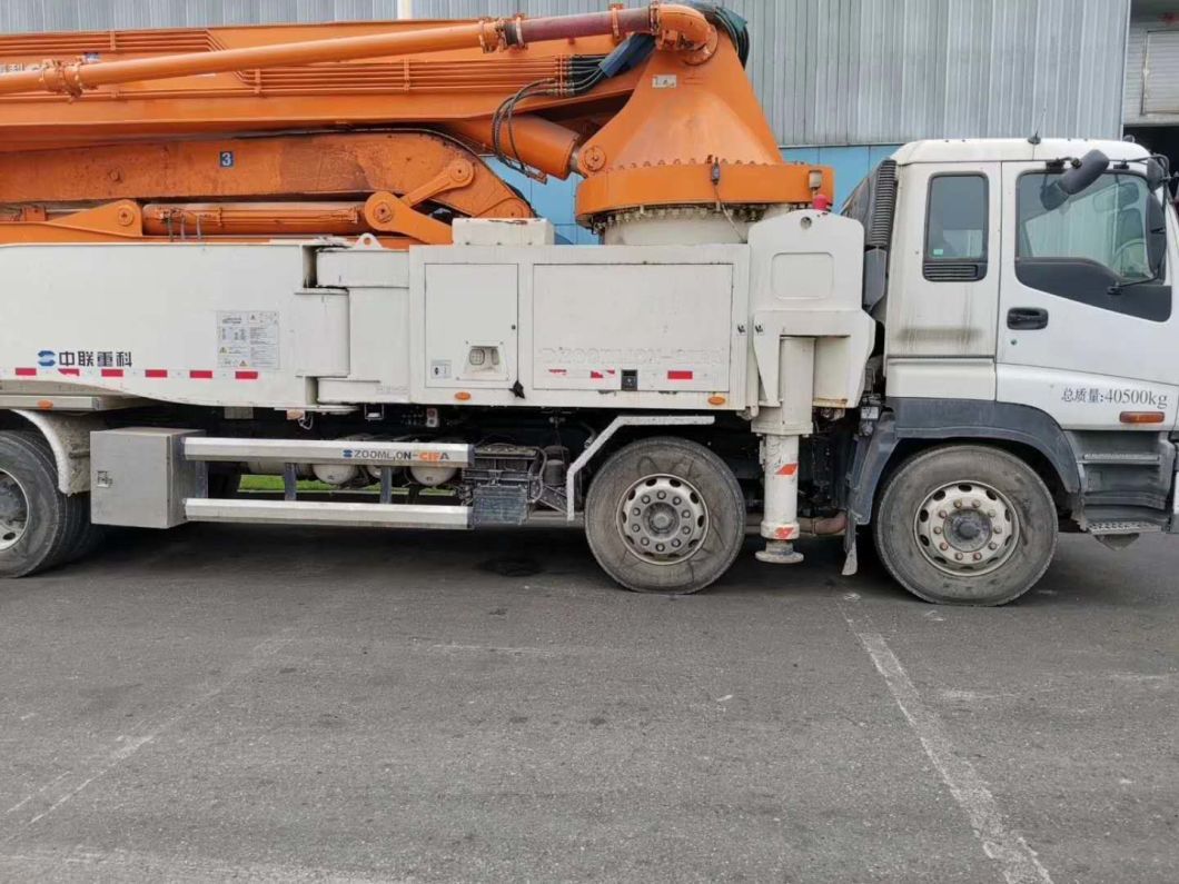 Zlj Concrete Mixer Truck 52 Meter Concrete Pump Truck Made in 2013