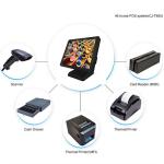 17 Inch Black Color Pos Cash Register Full Flat Hospitality With Plastic Housing