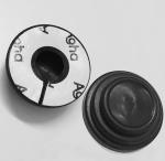Pantone Color Silicone Shock Absorbing Pads 27x10mm For Car Door
