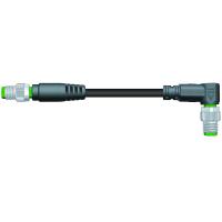 Buy cheap IP67 M8 Connector Harness Double End Precast Wire Harness Male Straight/Bend 4P product