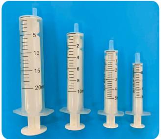 Buy cheap Non Pyrogenic Disposable Syringe 2 Parts Luer Slip 10 Ml 20 Ml Without Needle medicine syringe from wholesalers