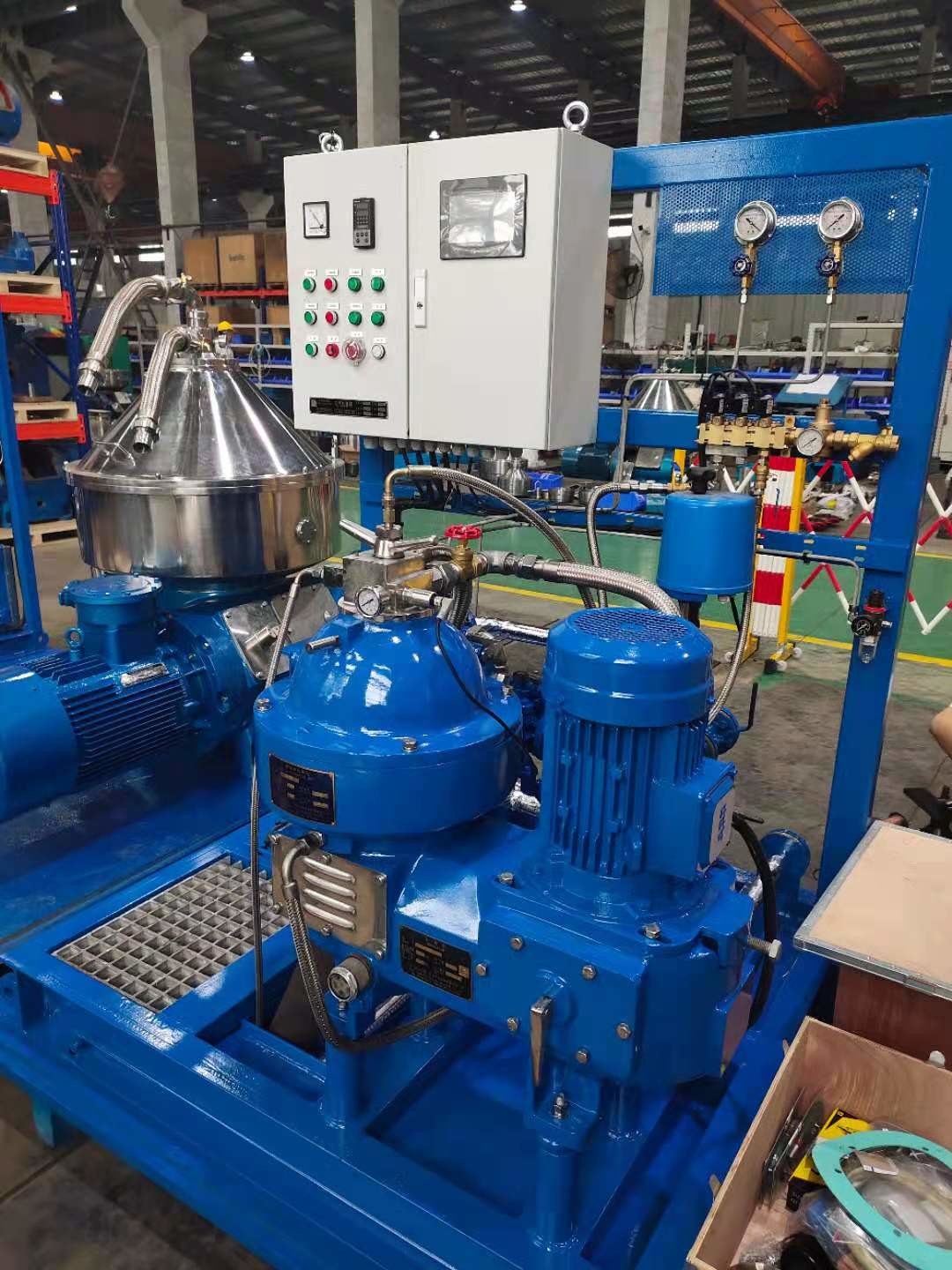 Industrial Disc Stack Separator Centrifuge Module For Land Power Station