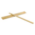 9Inch Printed Round Smooth Disposable Bamboo Chopsticks With Logo