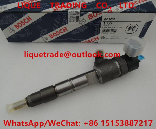 Buy cheap BOSCH Common rail injector 0445110412 , 0 445 110 412 , 0445 110 412 , 445110412 from wholesalers