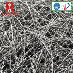 Diameter 1-2mm Chongqing Materials Concrete 8060 Micro Chopped Stainless Steel