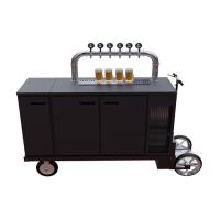 Buy cheap Air Cooled Beer Beverage Vending Cart With Strong Load Bearing Capacity product